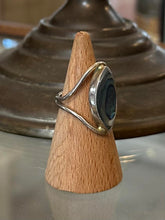 Load image into Gallery viewer, Vintage Signed CR TAXCO Mexico Sterling Silver Abalone Statement Ring US 7