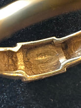 Load image into Gallery viewer, Vintage 14k Yellow Gold Engraved Monogrammed RR Initials Signet Ring US 5 1/2