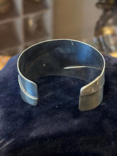 Load image into Gallery viewer, Vintage 1950s REBAJES Sterling Silver Modernist Sculptural Wide Cuff Bracelet