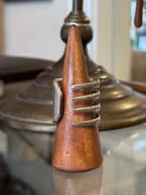 Load image into Gallery viewer, Vintage Sterling Silver Chunky Silverware Utensil Fork Ring Unisex US 13 1/4