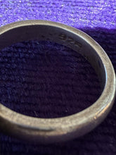 Load image into Gallery viewer, Vintage 1980s Modernist Solid Sterling Silver Ball Jingle Sphere Ring US 6