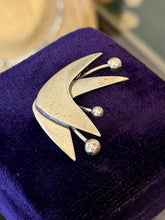 Load image into Gallery viewer, Vintage 1960s Midcentury ORB Otto Robert Bade Sterling Silver Modernist Brooch
