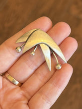Load image into Gallery viewer, Vintage 1960s Midcentury ORB Otto Robert Bade Sterling Silver Modernist Brooch