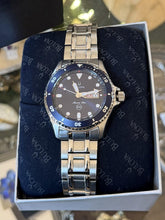 Load image into Gallery viewer, Bulova Marine Star 98C62 Blue Dial 200m Stainless Steel Men's Watch Time & Date