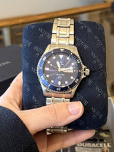 Load image into Gallery viewer, Bulova Marine Star 98C62 Blue Dial 200m Stainless Steel Men's Watch Time & Date
