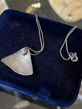 Load image into Gallery viewer, Vintage Sterling Silver Southwestern Pictograph Girl Moon & Star Pendant Necklace