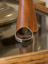Load image into Gallery viewer, Vintage Southwestern Art Deco Revival Sterling Silver Tiger's Eye Ring US 10.25