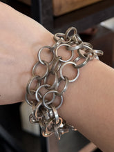 Load image into Gallery viewer, VTG Tiffany & Co. Paloma Picasso Interlocking Circle Multi Chain Toggle Bracelet