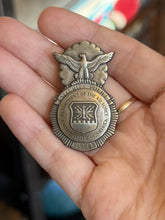 Load image into Gallery viewer, VTG Security Police United States Department of the Air Force Silver Tone Pin