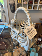 Load image into Gallery viewer, Ribcage Handbag | Bone White Purse