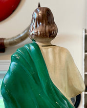 Load image into Gallery viewer, Vintage Midcentury St. Jude Thaddeus The Apostle Hand Painted Wood Statue Italy
