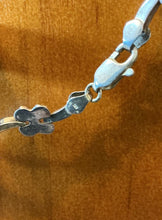 Load image into Gallery viewer, Vintage Sterling Silver Floral Daisy Satellite Collar Necklace 18.25"
