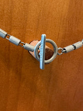 Load image into Gallery viewer, Vintage Mexican Couture Helguera Composite Rainbow Matrix Turquoise Necklace