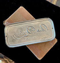 Load image into Gallery viewer, Vintage Parsons’ Casket Hardware Co. Our Darling Nickel Casket Name Plate in Box