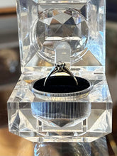 Load image into Gallery viewer, Antique 18ct Yellow Gold &amp; Platinum Diamond Engagement Ring US Size 5
