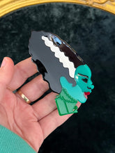 Load image into Gallery viewer, Frankenstein’s Bride Hair Claw Clip
