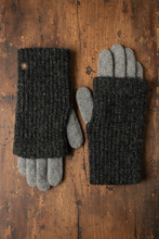 Load image into Gallery viewer, Wool Blend Double Layer Knit Gloves
