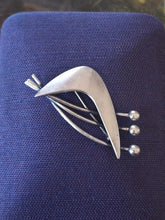 Load image into Gallery viewer, Vintage 1960s Midcentury ORB Otto Robert Bade Sterling Silver Modernist Brooch
