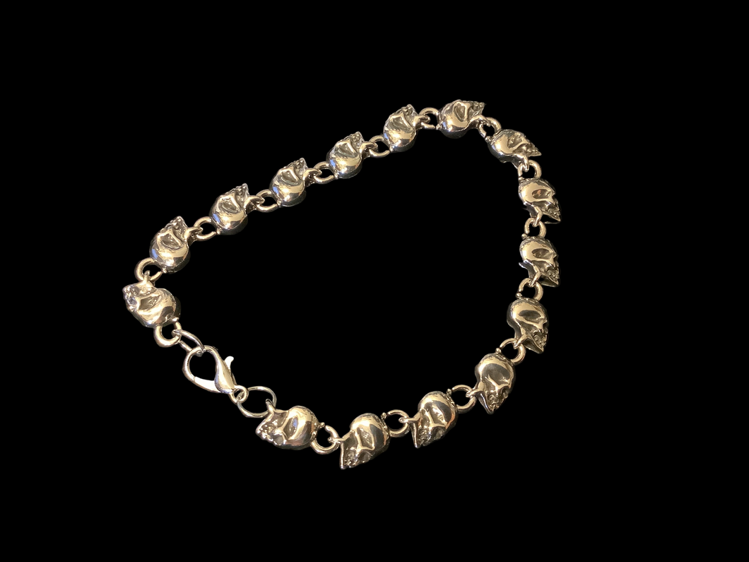 Men’s Stainless Steel Skull Bracelet