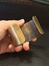 Load image into Gallery viewer, Handmade Gothic Solid Brass Bat Wide Cuff Bracelet - Carmilla
