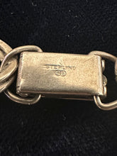 Load image into Gallery viewer, Vintage Signed BB Binder Bros. Sterling Silver Interlocking Twist Chain Link Bracelet 7” Unisex
