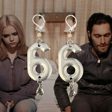 Load image into Gallery viewer, “BUFFALO 66” Handmade Earrings
