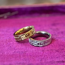 Load image into Gallery viewer, Memento Mori Skeleton Mourning Rings | Stainless Steel | Gold or Silver Tone
