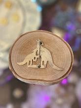Load image into Gallery viewer, Vintage Modernist Sterling Silver Kangaroo &amp; Baby Joey Brooch Pin Mexico

