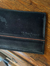 Load image into Gallery viewer, Vintage YSL Yves Saint Laurent Men’s Imported Roma Leather Bifold Wallet Black &amp; Tan
