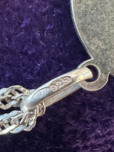 Load image into Gallery viewer, Vintage 925 Sterling Silver Italy Hallmarked Rare Roman Gemini Twins Depiction Pendant Necklace 17.9” Zodiac Astrology
