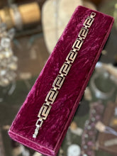 Load image into Gallery viewer, Vintage Mexico Sterling Silver 925 Greek Key Meander Cut Out Link Bracelet Unisex 8”
