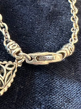 Load image into Gallery viewer, Signed Scott Grimes for John Hardy JAI Sterling Silver &amp; 14K Yellow Gold Single Charm Chain Bracelet 7.25”
