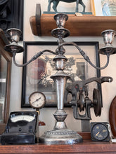 Load image into Gallery viewer, Silver Over Copper Convertible Candelabra

