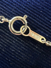 Load image into Gallery viewer, Vintage Sterling Silver &amp; Marcasite Cross Pendant Necklace 18”
