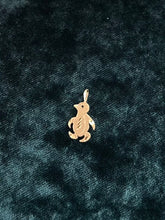 Load image into Gallery viewer, You Pick! Vintage 14k Yellow Gold Charms Pendants | Penguin, Chariot, Cat, Teddy Bear, #1 Mom, Unicorn
