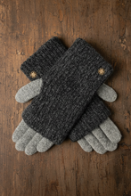 Load image into Gallery viewer, Wool Blend Double Layer Knit Gloves
