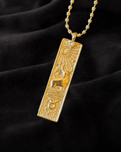 Load image into Gallery viewer, Gold Tone Stainless Steel Zodiac Pendant Necklaces
