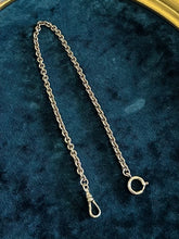 Load image into Gallery viewer, Vintage Midcentury Gold Tone Textured Link Watch Chain Dog Clip Clasp 11.75”

