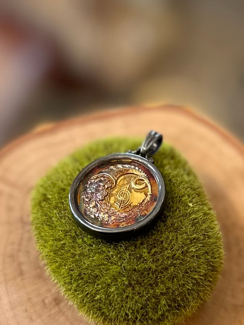 Vintage Hallmarked Ilias Lalaounis Greece 18K Yellow Gold