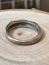Load image into Gallery viewer, Vintage 925 Sterling Silver Bamboo Knot Design Band Ring US Size 8 1/2
