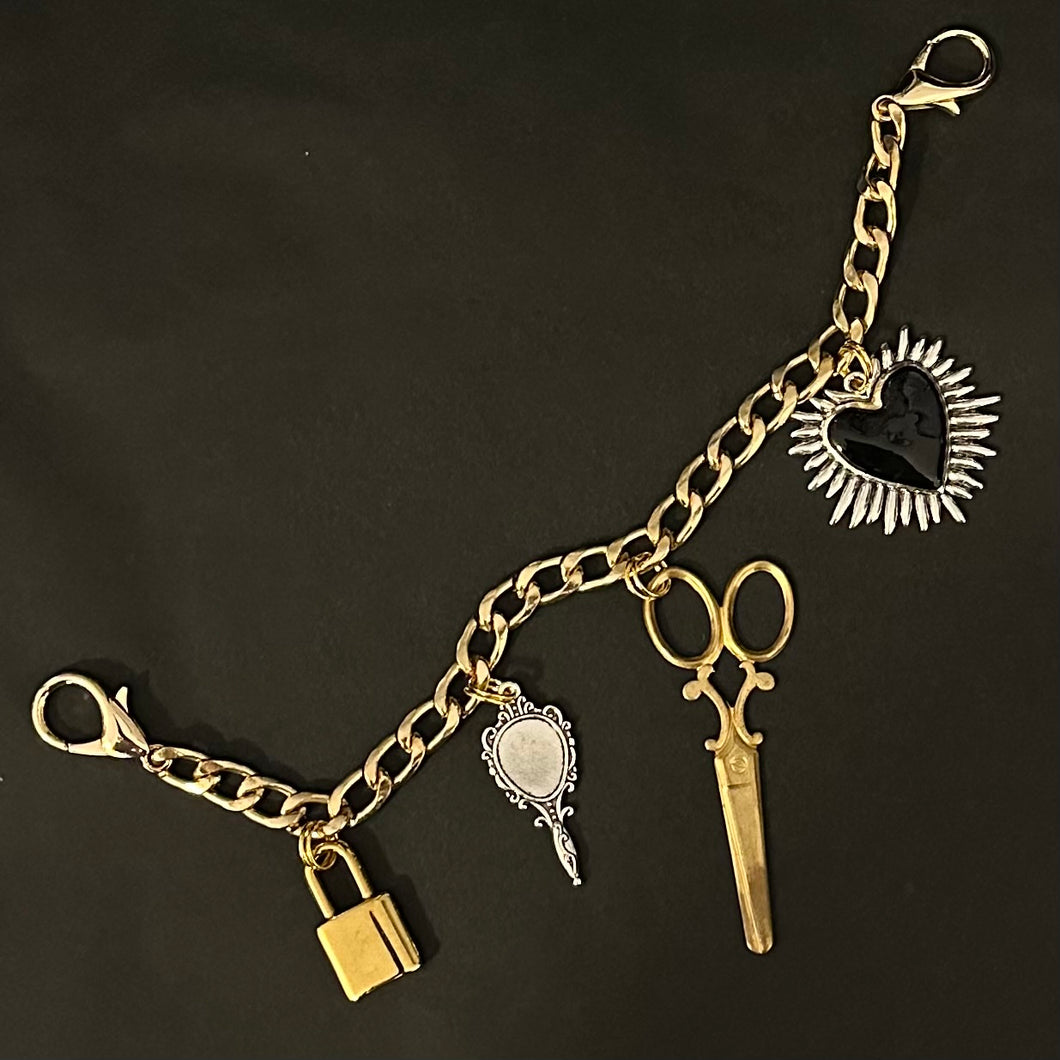 ‘Southgate Salon’ Bag Charm | Edward Scissorhands Inspired