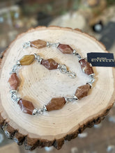 Load image into Gallery viewer, BIJOUX GIVENCHY Vintage 1990s Necklace Shiny Silver Tone &amp; Lucite &quot;Gems&quot; w Tag
