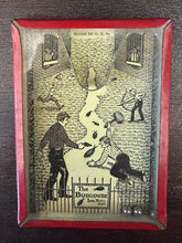 Load image into Gallery viewer, c1920s The Bughouse Puzzle Game Dexterity Bug House Toy Ima Nutt | Glass, Tin &amp; Cardboard | Made in USA
