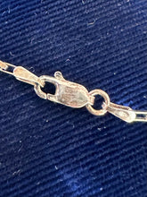 Load image into Gallery viewer, Vintage Sterling Silver Paperclip Chain Puffy Stars &amp; Disco Ball Beads Lariat Necklace 17.9”
