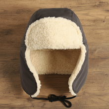 Load image into Gallery viewer, Sherpa Trapper Hat with Ear Flaps
