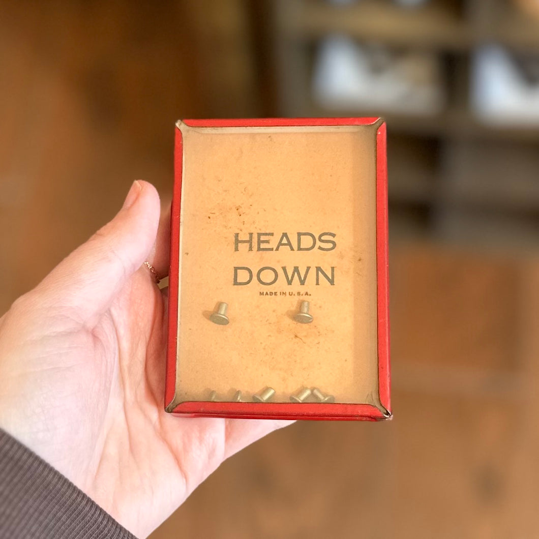 Circa 1920s “Heads Down” Rare Dexterity Game
