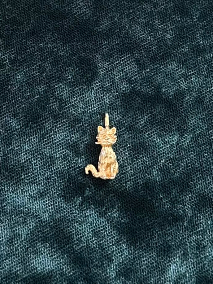 You Pick! Vintage 14k Yellow Gold Charms Pendants | Penguin, Chariot, Cat, Teddy Bear, #1 Mom, Unicorn