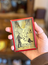 Load image into Gallery viewer, c1920s The Bughouse Puzzle Game Dexterity Bug House Toy Ima Nutt | Glass, Tin &amp; Cardboard | Made in USA
