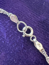 Load image into Gallery viewer, Vintage 925 Sterling Silver Italy Hallmarked Rare Roman Gemini Twins Depiction Pendant Necklace 17.9” Zodiac Astrology
