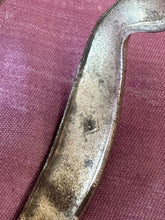 Load image into Gallery viewer, Vintage SPERO Art Deco Silver Tone Chrome Engraved Dual Snake Head Hinged Bangle Bracelet
